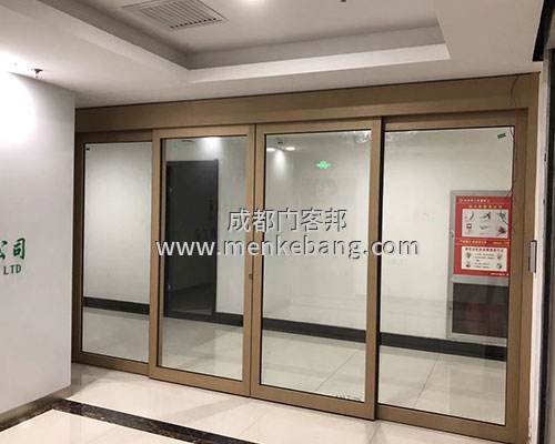 感應(yīng)玻璃門工作原理