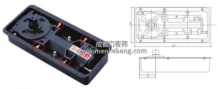 玻璃門地彈簧怎么調(diào),玻璃門地彈簧不正怎么調(diào)