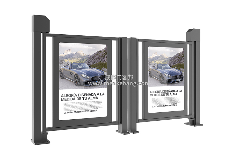 人行通道廣告門安裝標準