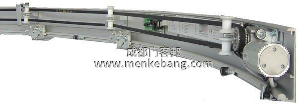 弧形感應(yīng)門機組圖